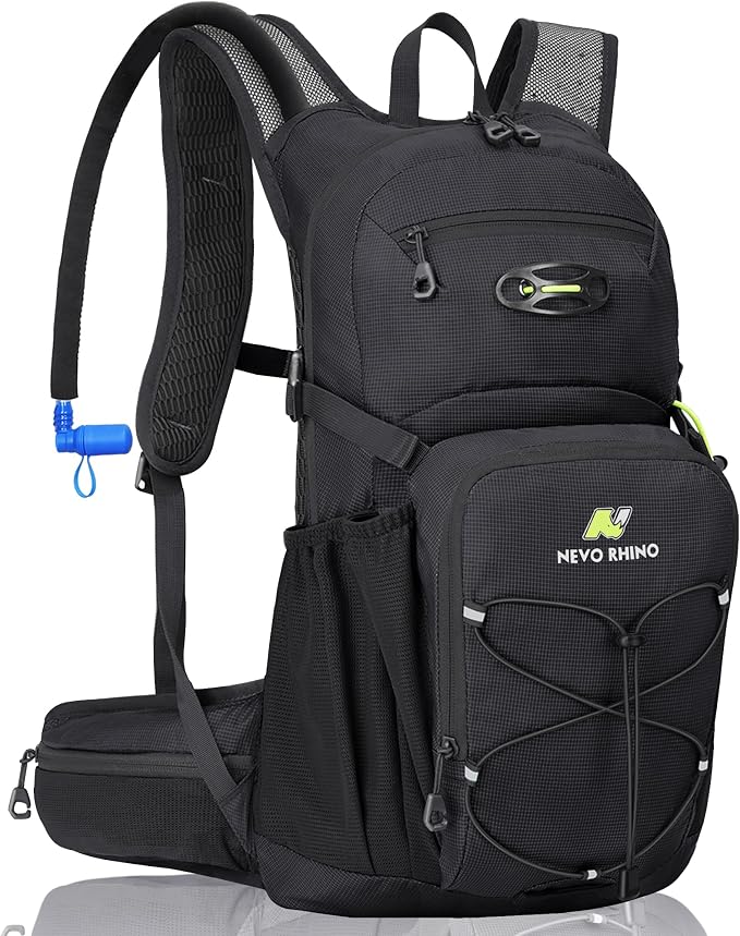 N NEVO RHINO Hydration Backpack, 18L Multipurpose Hiking Backpack by NNEVORHINO