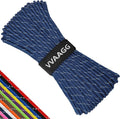 VVAAGG Reflective Paracord Rope 100FT, 7 Strand Nylon para Cord Lanyard Utility by ParacordSpecialist
