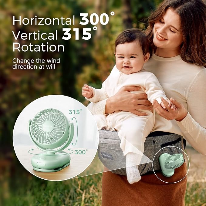 Momcozy Portable Stroller Fan - Image 6