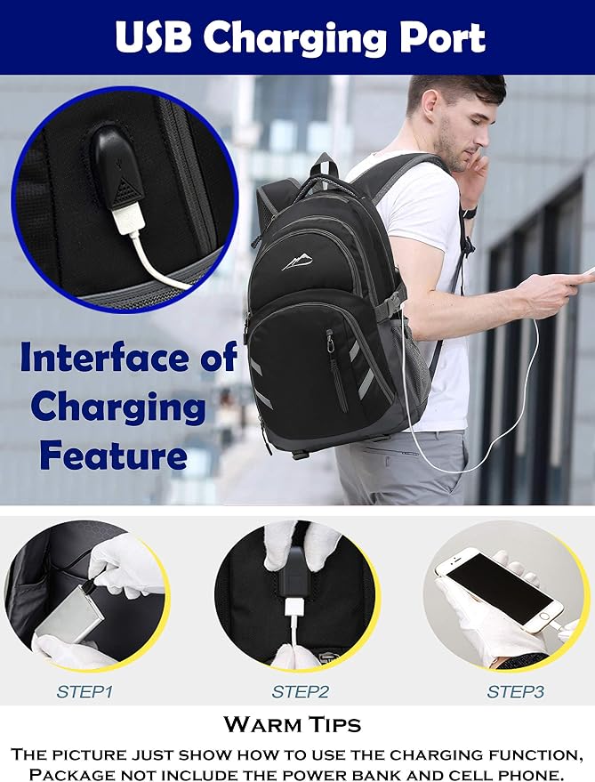 ProEtrade Extra Large Backpack Bookbag - Image 4