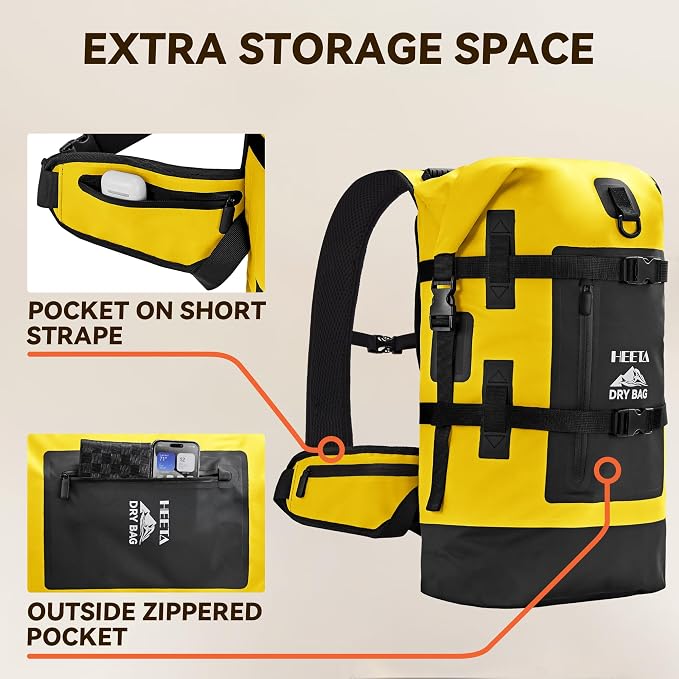 HEETA Dry Bags Waterproof Backpack 40L - Image 5