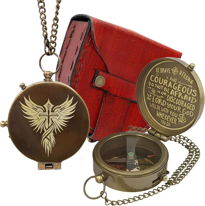 Handmade Brass Antique Compass by ELYTHOS