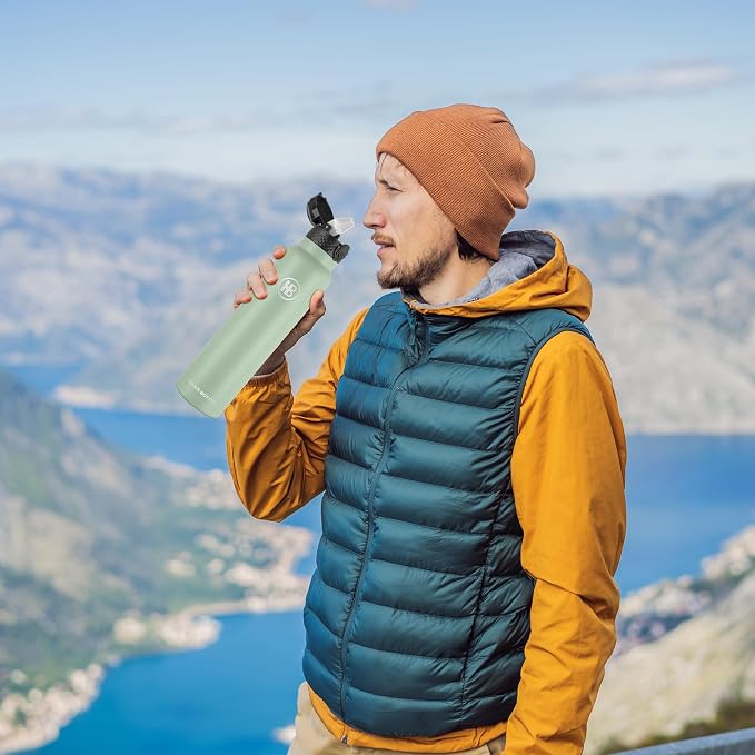 Han's Bottle Sports Water Bottle - 32 Oz - Image 7