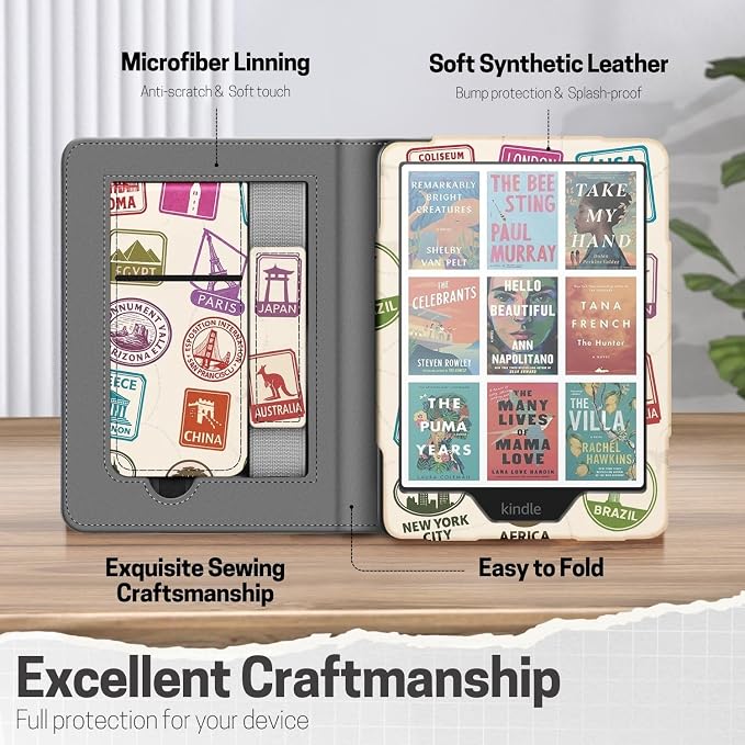 TNP Stand Case for Kindle Paperwhite 12th Generation 2024 / Kindle Colorsoft - Image 6