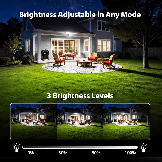 iMaihom 180W 18000LM Motion Sensor Outdoor Light - Image 7
