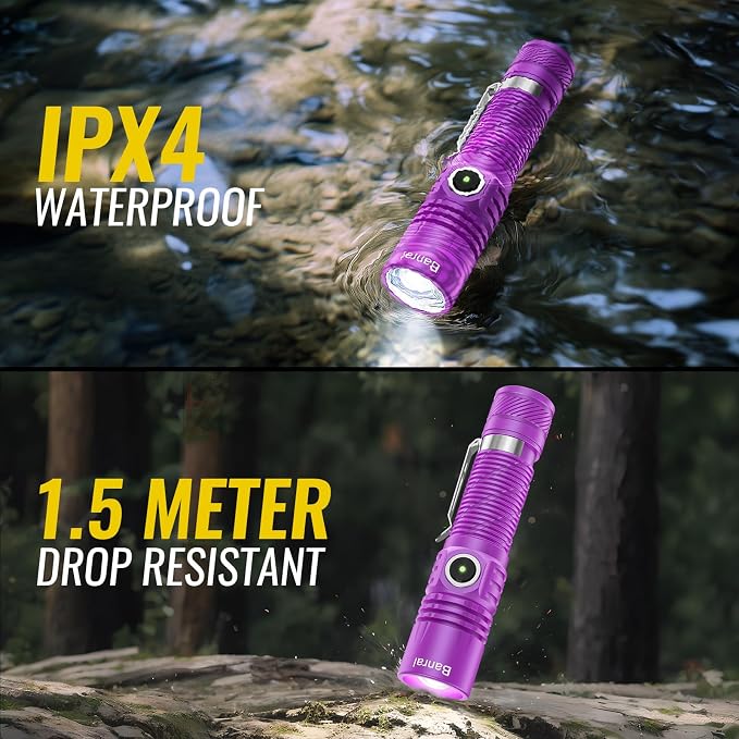 Rechargeable Tactical Flashlights, High Lumens Small Mini USB-C LED Flashlight - Image 7