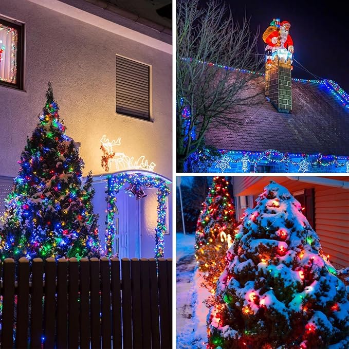 Upgrade 4Pack 400LED Solar String Lights - Image 2