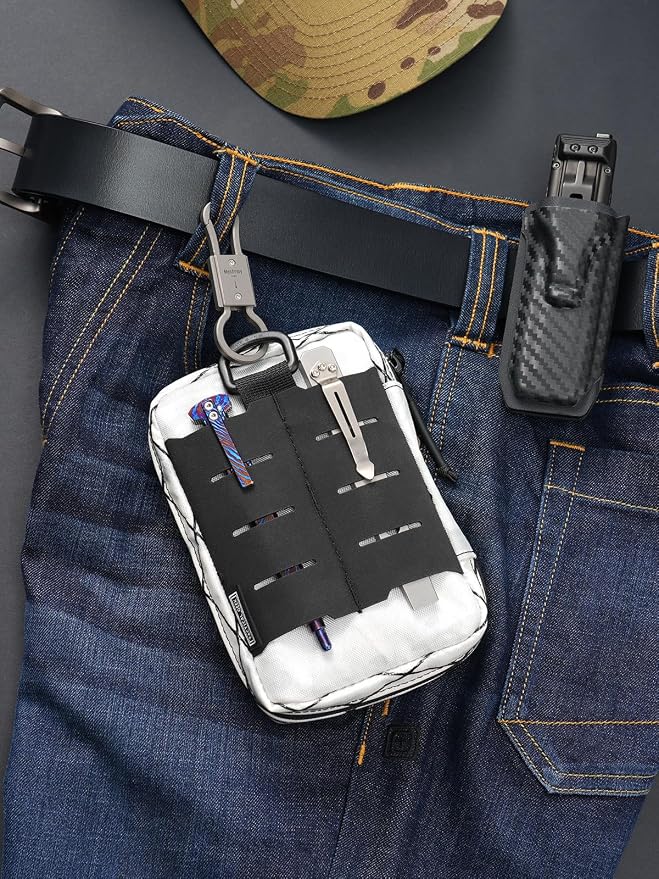 TACTICAL GEEK Block E2.0 EDC Compact Waist Pocket Pouch, Nylon Daily Utility - Image 8