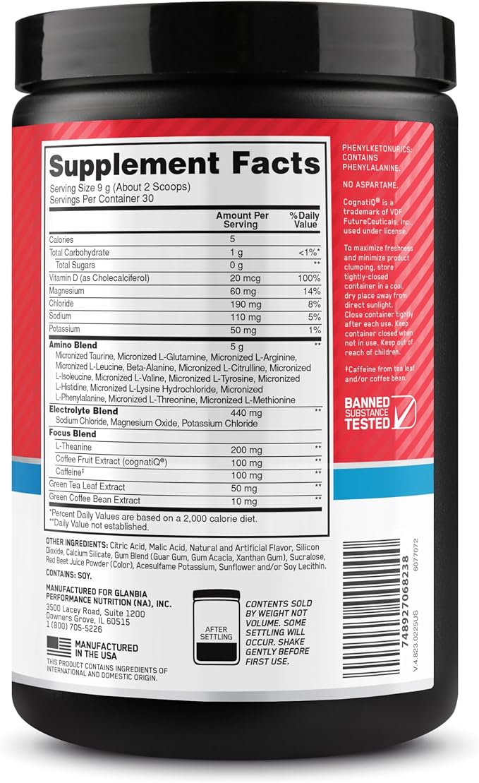 Optimum Nutrition Amino Energy Powder Plus Focus, - Image 10