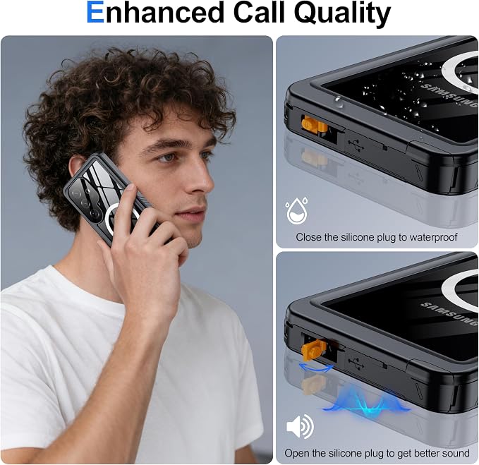 ANTSHARE IP68 Waterproof Case for Samsung Galaxy S25 Ultra - Image 6
