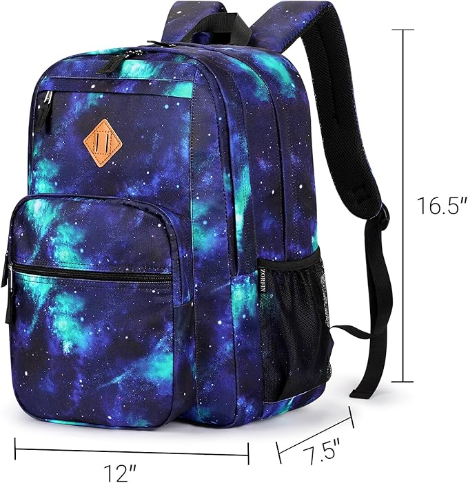 ZORFIN 26L Backpack for College, and Travel: Water Resistant Bookbag - Image 3