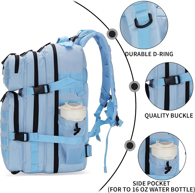 Lovelinks21 25L Tactical Military Backpack Small Travel Backpack - Image 5