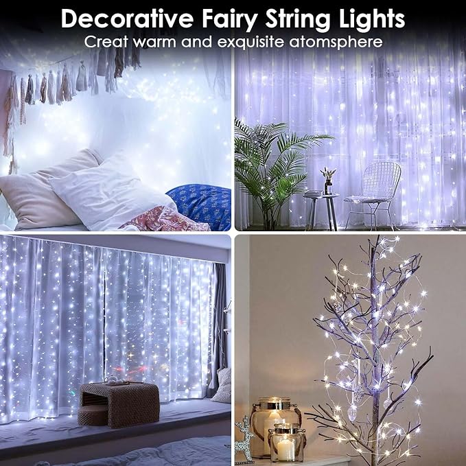 4-Pack Fairy Lights Battery Operated - Image 6
