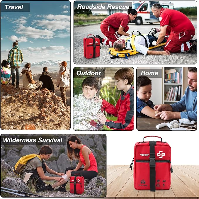 VRIEXSD 400 Piece Large First Aid Kit Premium Emergency Kits - Image 5