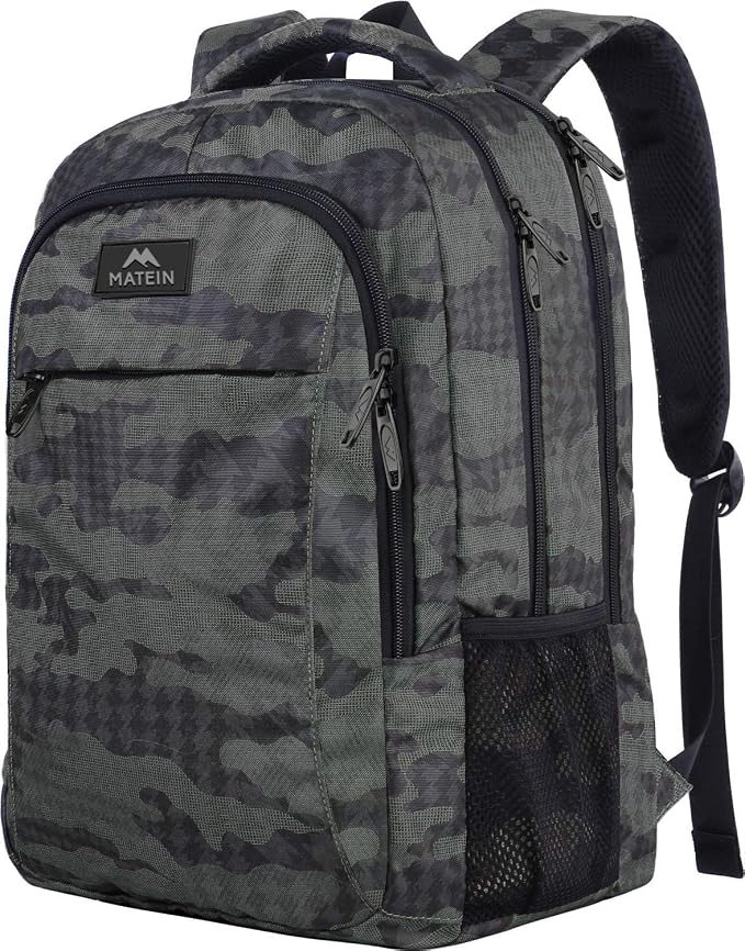 MATEIN Travel Computer Backpack, Sturdy College School Backpack - Image 11