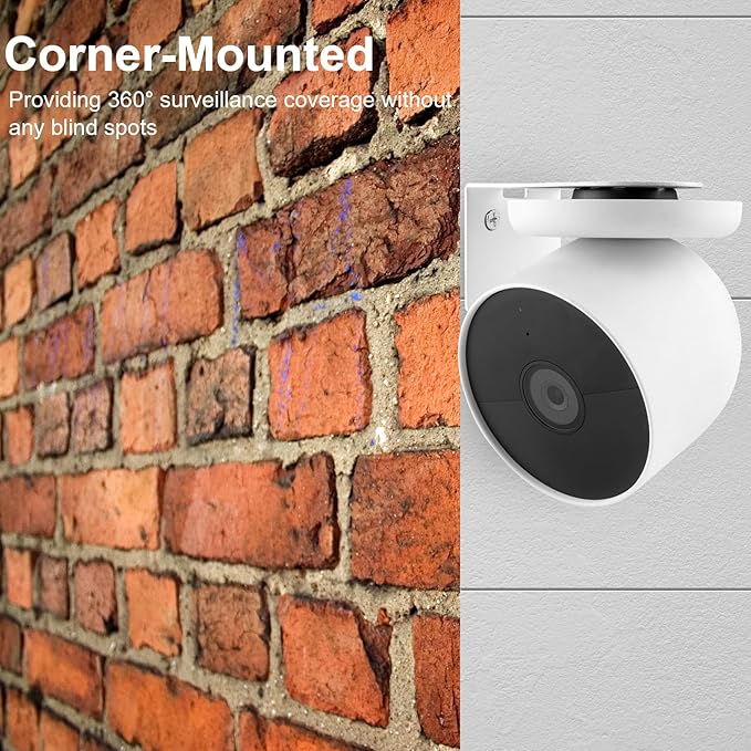 UYODM 2Pack Adhesive Metal Wall Mount Bracket Compatible - Image 4