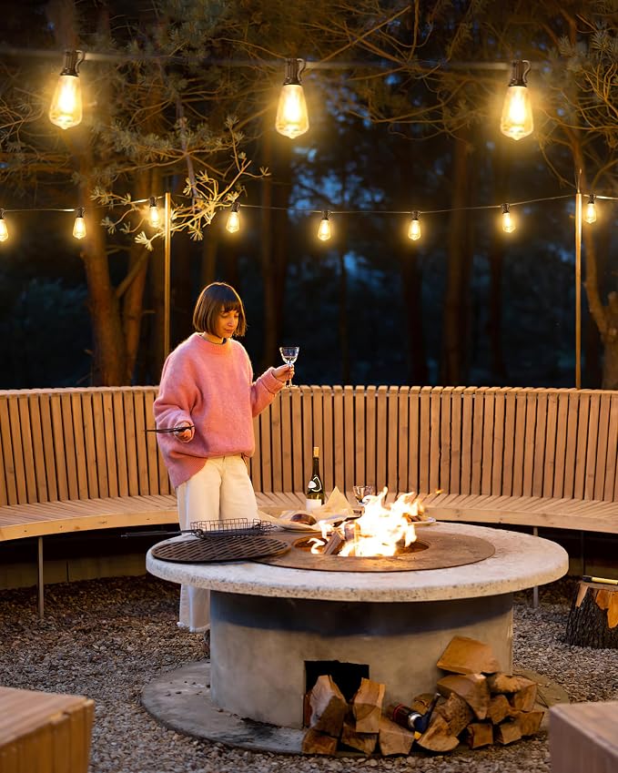 Doukedge 200FT LED Outdoor String Lights, 2700K LED Patio Lights Outdoor - Image 7