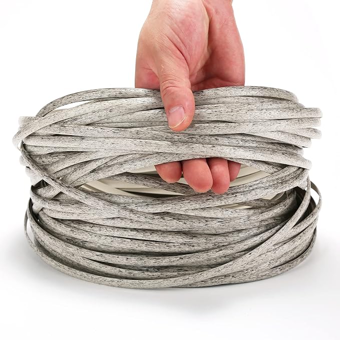 Lahpivieh 120 Ft Wicker Repair Kit, Plastic Wicker Material, Faux Rattan - Image 6