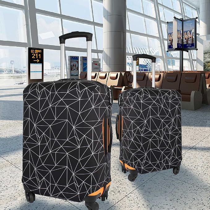 Explore Land Travel Luggage Cover Suitcase Protector Fits 23-26 Inch Case - Image 6