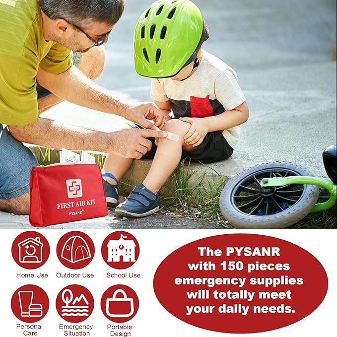 Small First Aid Kit, 150 Piece - Image 6