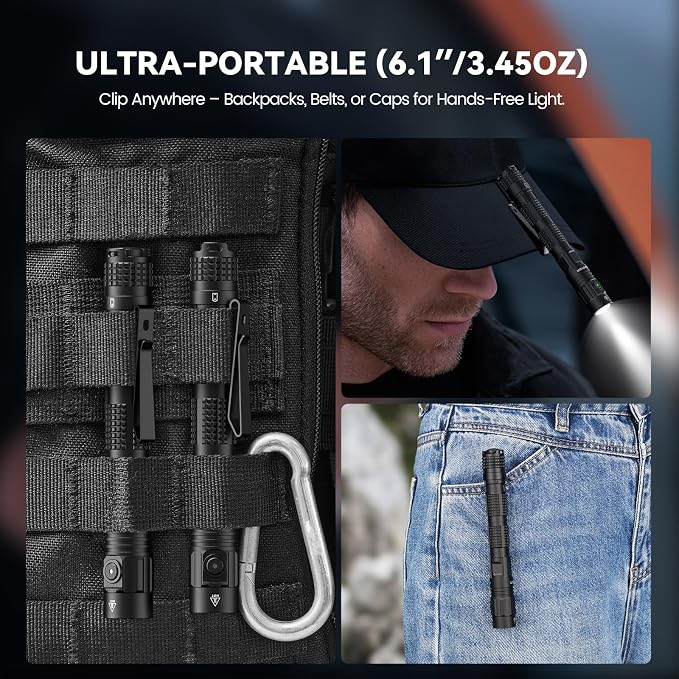 Guardtier ML70 Rechargeable Flashlight - Image 6