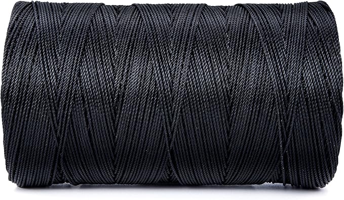 HONGDA Tarred Bank Line Twine, 1920 Feet Nylon Twine #9 Bank Line-Black Nylon - Image 7