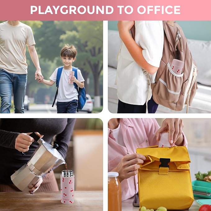 【Upgraded】Exllena Small Insulated Water Bottle 8 oz/250ml– Mini Insulated Water - Image 6
