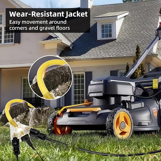 100 FT Outdoor Extension Cord - Image 7