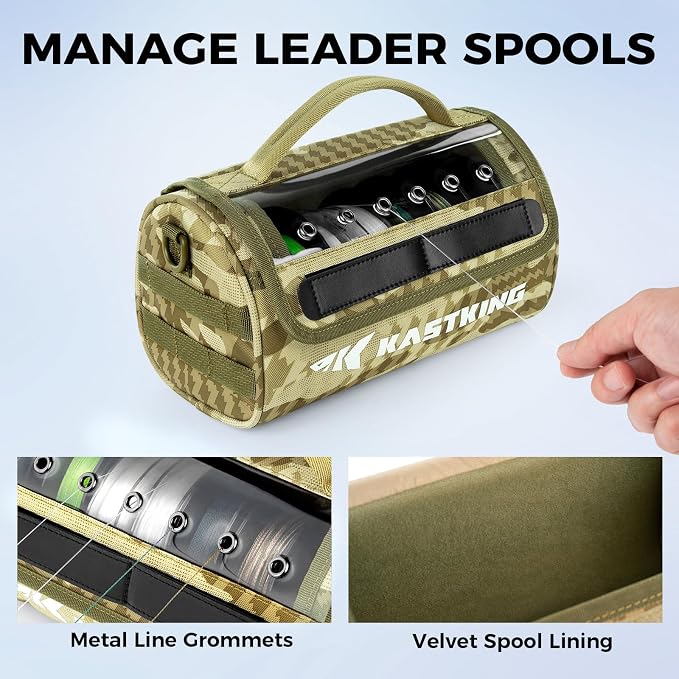 KastKing BaitSpace Line Management Bag, Fishing Line Storage Bag - Image 5