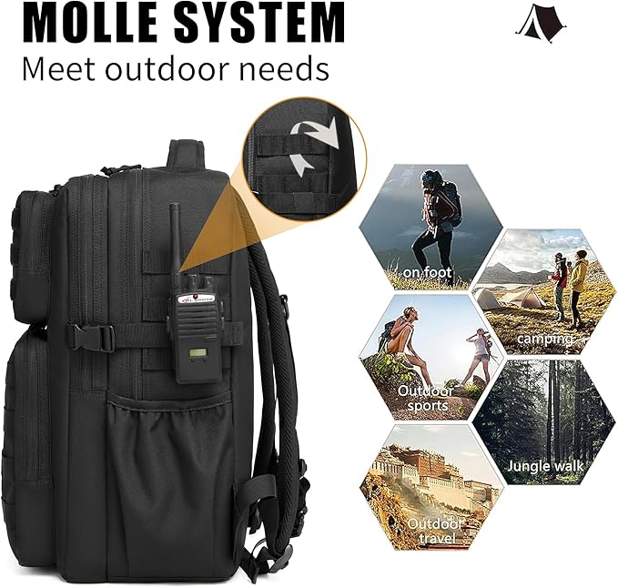 Wotony Military Tactical Backpack - Image 6