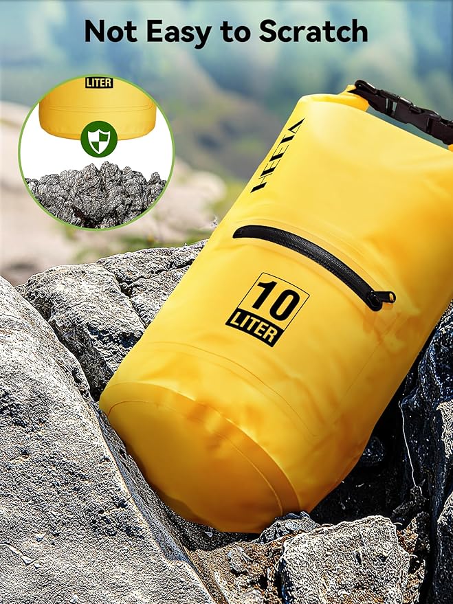 HEETA Waterproof Dry Bag with Front Zippered Pocket - Image 6
