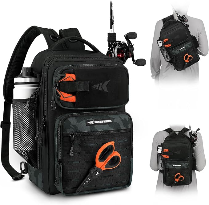 KastKing BlowBak Tactical Sling Tackle Bag-Lightweight Fishing Backpack Storge by KastKing