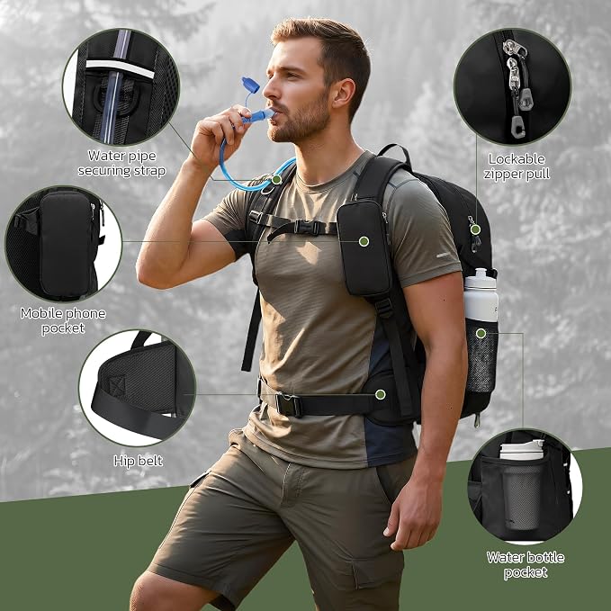 TILYMOL Hydration Hiking Backpack - Image 8