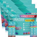 Electrolyte Powder Sugar-Free Hydration Packets Variety Pack HydroMATE 90 Sticks by HydroMATE