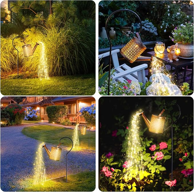 SRNPMIU Solar Watering Can Light - Image 6