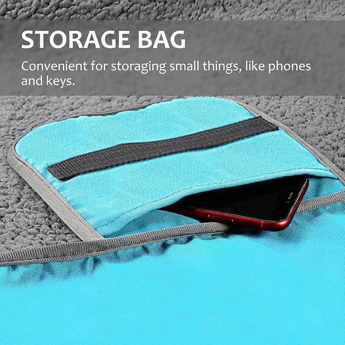 Tirrinia Large Waterproof Outdoor Blanket, Soft Warm Windproof Stadium Blanket - Image 3