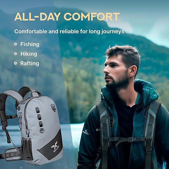 Xelfly - Waterproof Fishing Backpack - Image 4