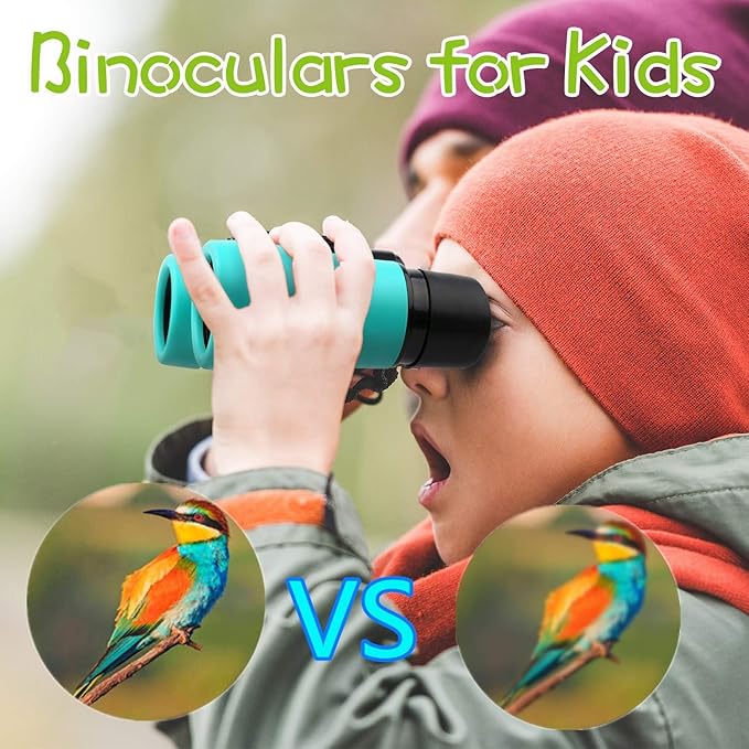 Scotamalone Kids Binoculars Shock Proof Toy Binoculars Set - Image 4