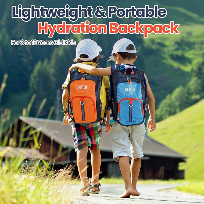 Shinylin 2 Pcs Kids Hydration Backpack - Image 7