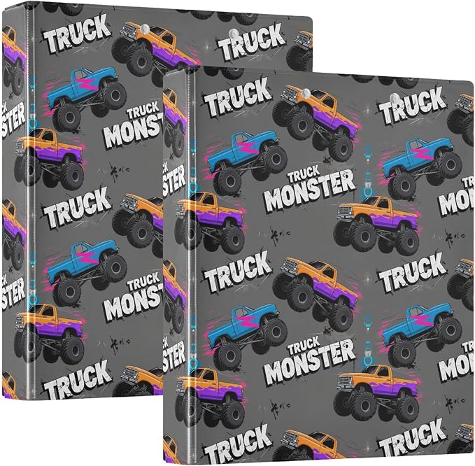 Wamika Monster Truck Boys Backpack Racing Cars School Backpacks Kid Girl - Image 8