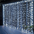 Dazzle Bright 300 LED Curtain String Lights, Christmas Fairy Lights by DazzleBright