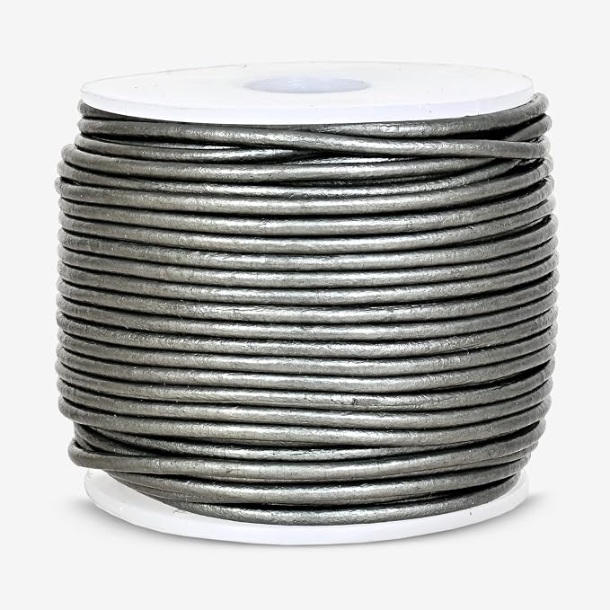 GENIQUE Real/Genuine Round Leather String Cord - Image 2