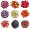 9 Bags Dried Flowers, 100% Natural Dried Flowers Herbs Kit by SACATR