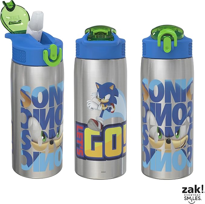 Zak Designs Sonic the Hedgehog Water Bottle - Image 6