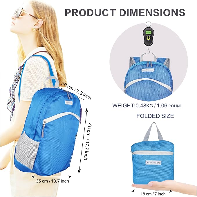 35L Foldable Waterproof Backpack - Image 2