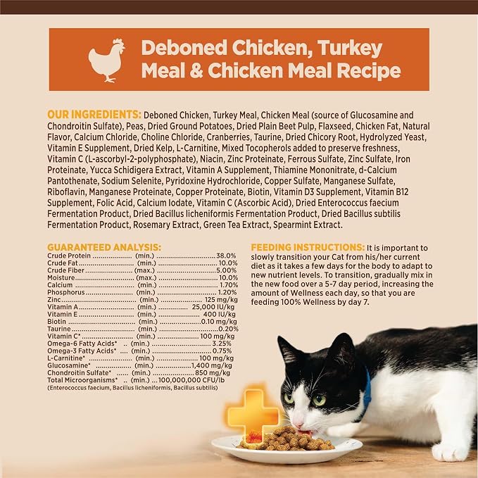 Wellness CORE+ Adult Dry Cat Food - Image 7