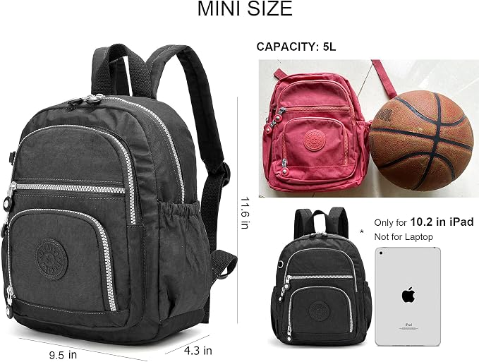 Mini Hiking Waterproof Backpack Purse - Image 3