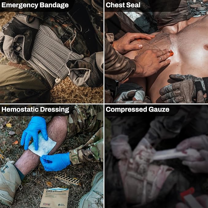 RHINO RESCUE Car Tactical IFAK Trauma Kit - Image 4