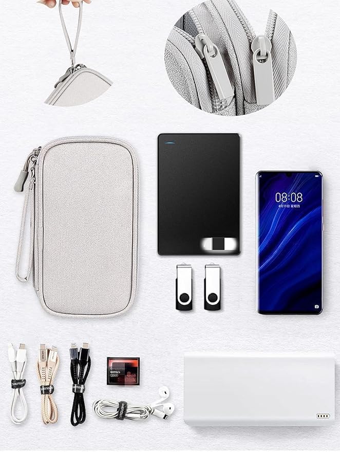 Electronic Organizer Travel Cable Accessories BagPouch Portable Waterproof - Image 5