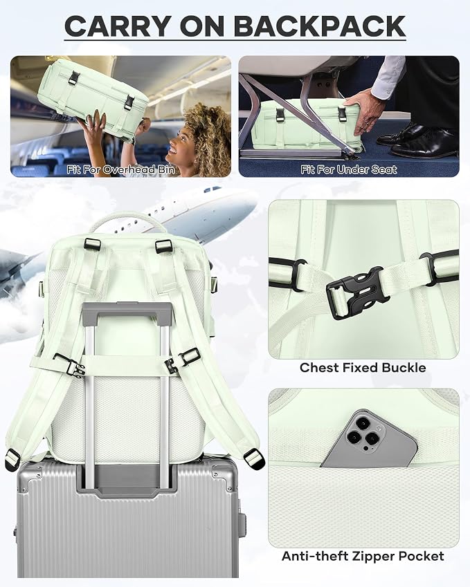 coofay Vacuum Backpack Travel - Image 7
